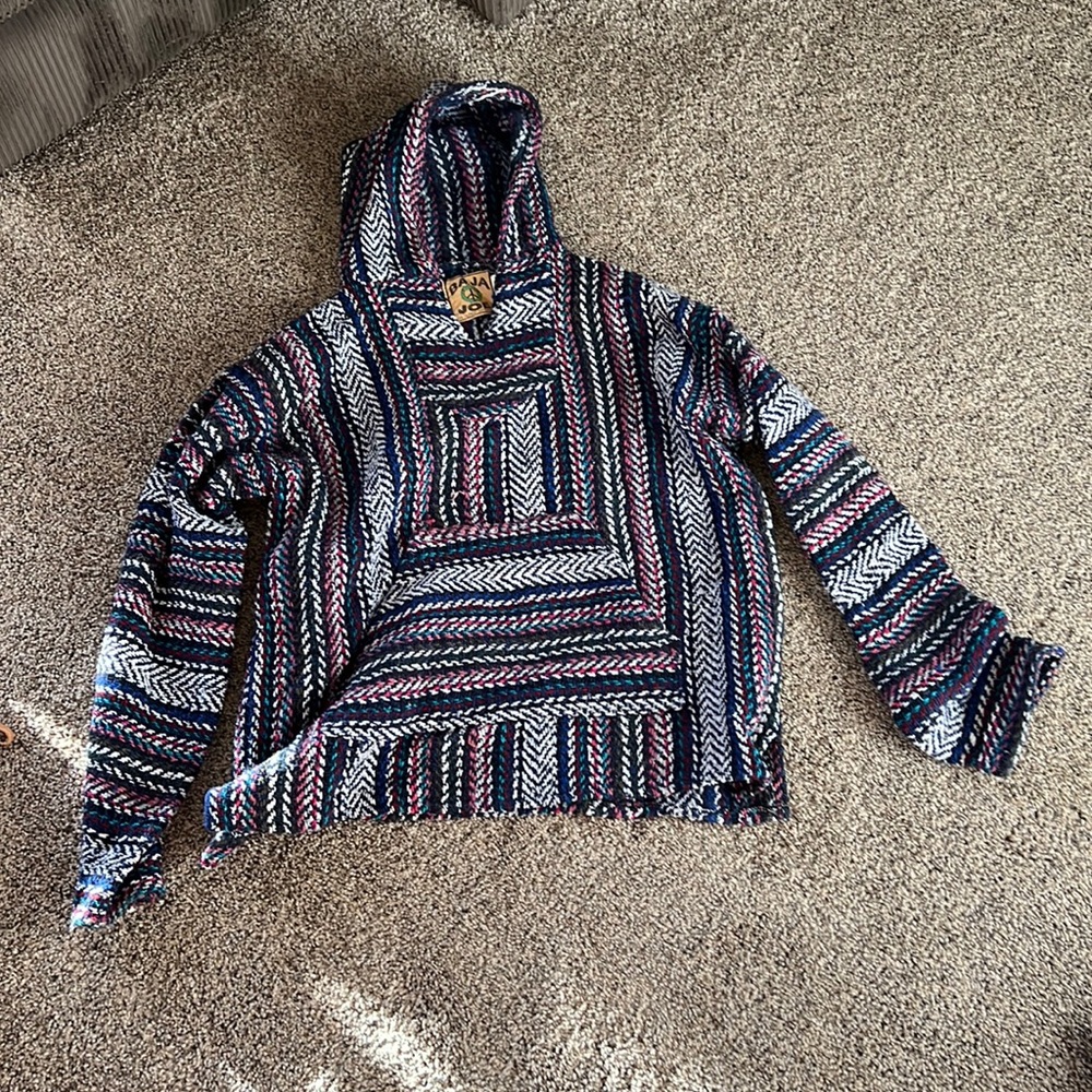 Large Multicolored Baja Joe Hoodie